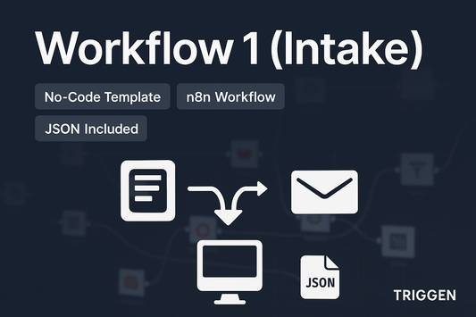 WF1 — TRIGGEN Action Intake Workflow (No-Code n8n Template)